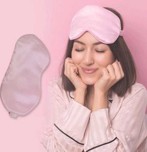 Pink Silk Sleep Mask