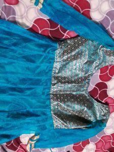 Elegant Blue Ethnic Gown party wear fashionable