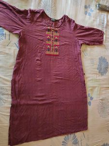 Avaasa Purple Kurti - XXL [44]