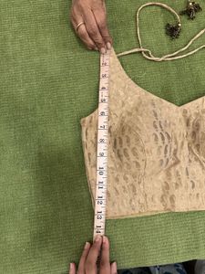 Khaki Gold Blouse