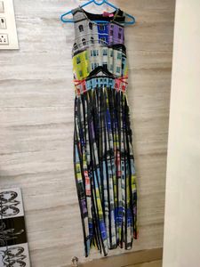 Printed Gown