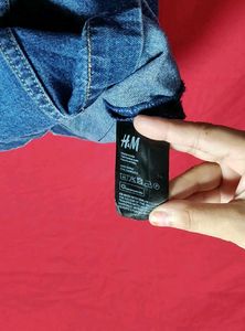 H&amp;M Denim dungaree dress