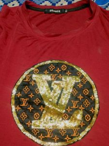 Red Graphic Print T-Shirt
