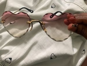 Rimless Butterfly Sunglasses