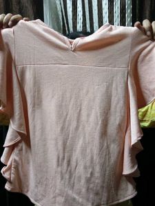 Cute Pink Floral Top