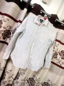 White Polka Dot Shirt