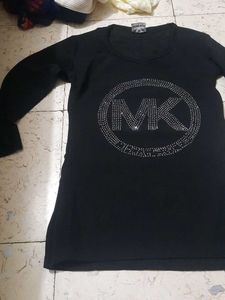 Black Long Sleeve Top