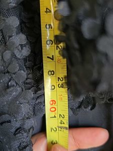 Chic Asymmetrical Lace &amp; Shaggy Skirt