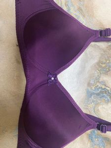 Purple Padded Bra
