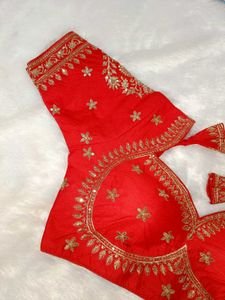 Red Sabyasachi Blouse