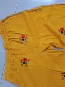 Kurthi Yellow Colour