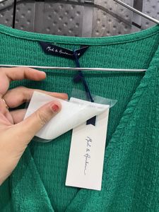Green Wrap Dress - New With Tag