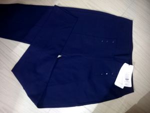 Navy Blue Studded Leggings