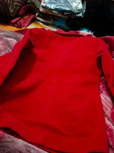 Red Velvet Baby Girl&#39;s Coat