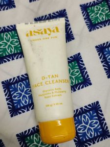 Asaya D-Tan Face Cleanser 80% Left