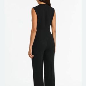 Sleek Black Sleeveless Jumpsuit