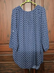 Patterned Blouse womens top