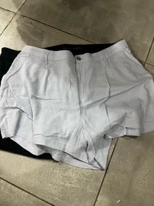 Hollister Cotton Flowy Basic Shorts