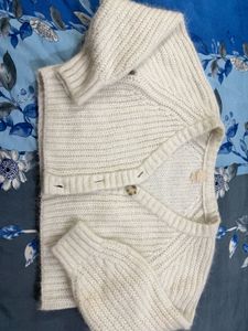 Cream Knit Cardigan