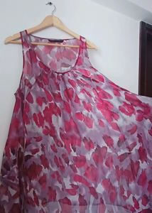Floral Print Sleeveless Top