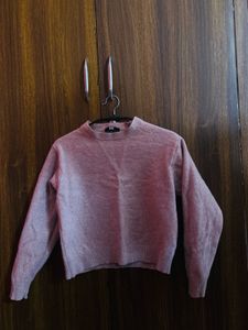 Crop Sweater And Sweatshirt