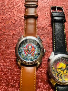 Ed Hardy Vintage Skull Watches Combo