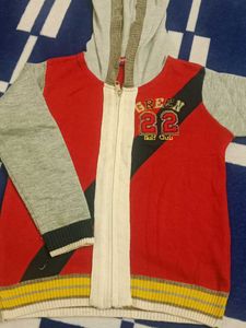 Boy&#39;s Red Hoodie