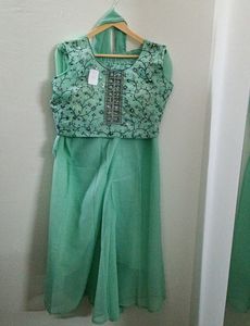 Last Price!!!Choli Plazzo Duppata Set