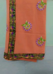 Jaipuri Border Saree♥️