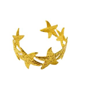 Anti-Tarnish golden plated adjustable cuff bracele