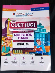 CUET (UG) Question Bank 2024 - Full Set