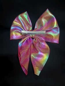 Iridescent Pink Bow