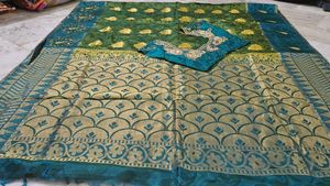 Pattu Saree With Heavy Blouse 💖