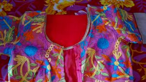 Thread Work Saree