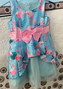 Blue Colour Frok For Baby Girl