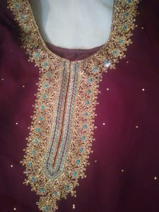 Designer Suit Salwar Set With Dupatta