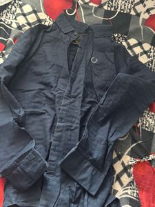Fred Perry Blue Shirt