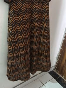 Patterned Casual Dress