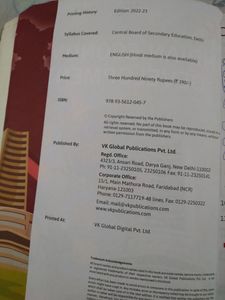 Indian Economy Development By TR Jain VK Ohri Class XII Edition 2022-23