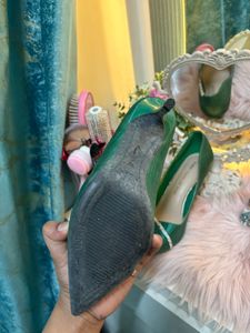 Elegant Green Heels from Dubai