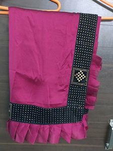 Elegant Pink Saree