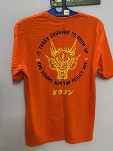 Difference Of Opinion Orange T-shirt