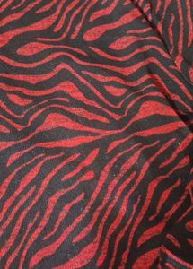 Zara Zebra Print Long Sleeve Top