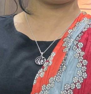 Seri Silver Tone Pendant Necklace