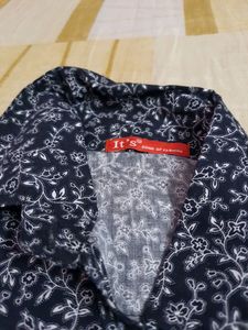 Black Printed Shirt