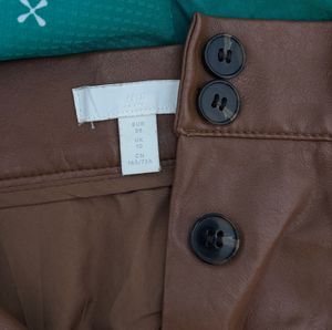 Faux Leather Skirt