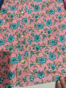 Floral Cotton Dress Material Suit Sale