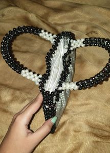 Pearl Beaded Fancy Handbag