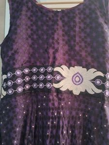 Purple Party Dress