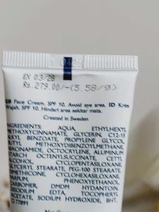 Oriflame Glow Essentials Face Cream SPF 10
